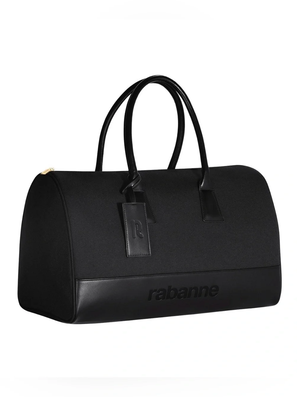 Rabanne black duffle bag